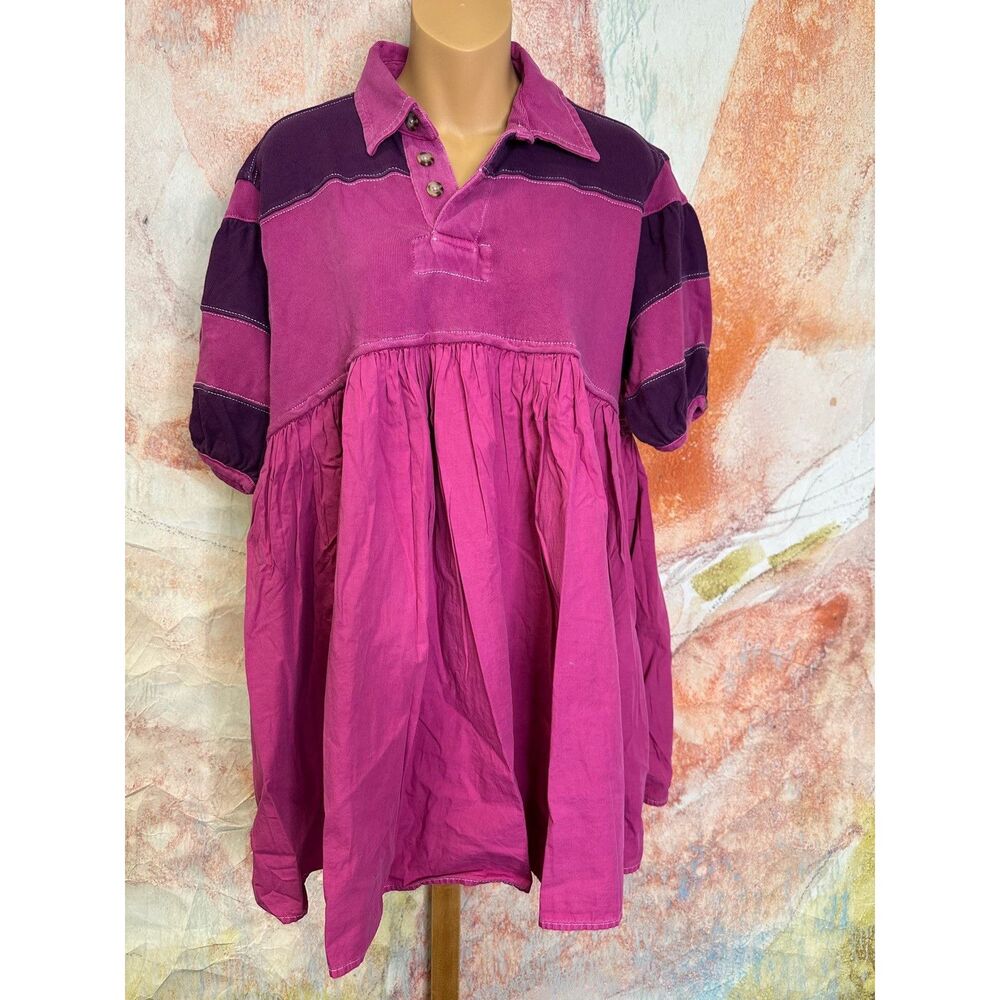 Free People Remi Rugby Mini Dress Size XS - Picture 3 of 6